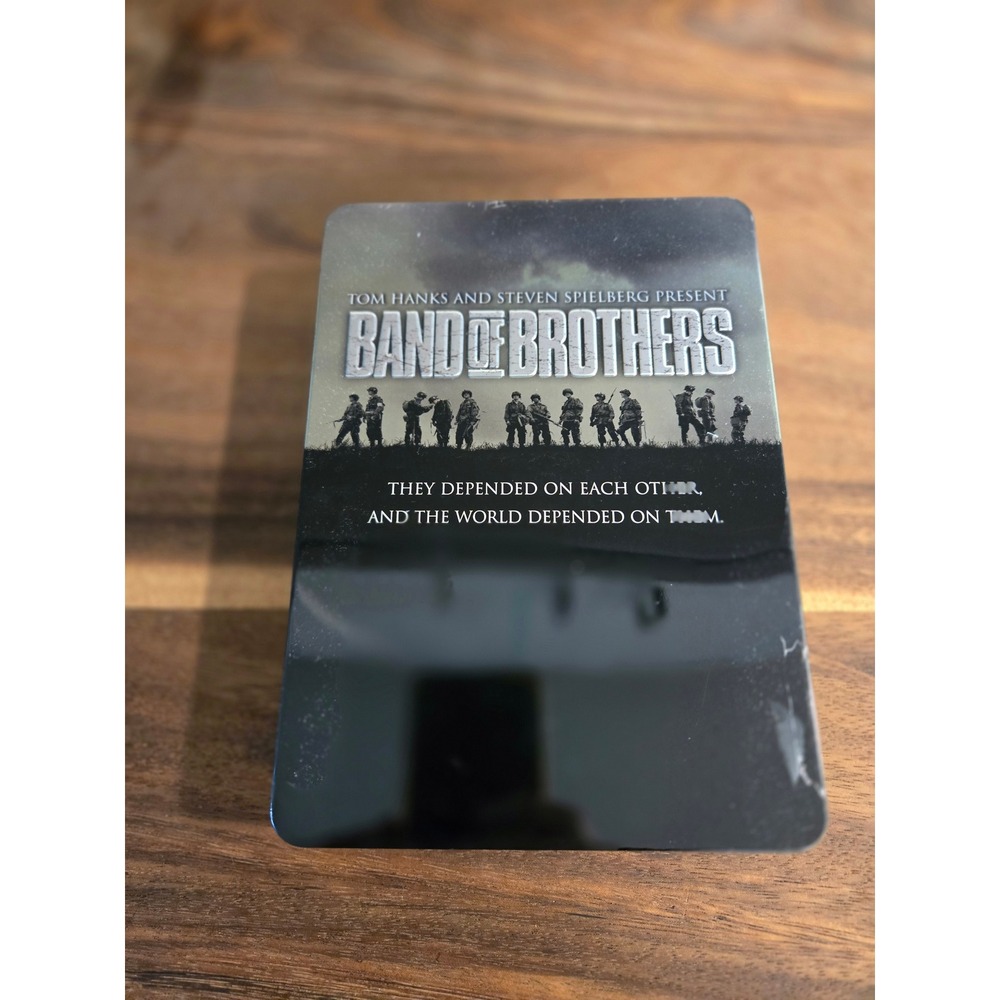 Band of Brothers Complete Series DVD 6-Disc Set HBO Metal Tin Case Collector